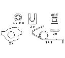 Set saboti frana FERODO FSB187