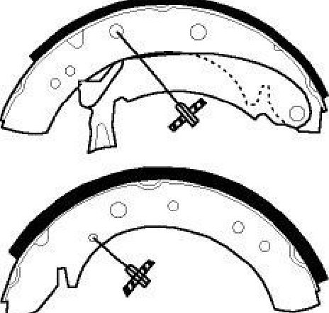 Set saboti frana FERODO FSB513R</br>Piesa auto pentru Frana tambur Set saboti frana FERODO FSB513R</br>Piesa auto pentru Frana tambur