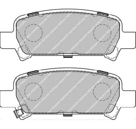 Set placute frana,frana disc FERODO FSL1333 Set placute frana,frana disc FERODO FSL1333