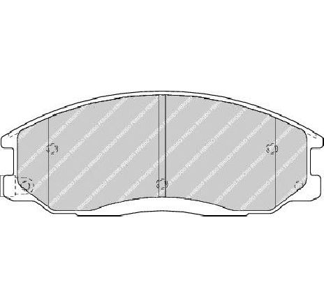 Set placute frana,frana disc FERODO FSL1605</br>Piesa auto pentru SSANGYONG KYRON 2.7 Xdi Set placute frana,frana disc FERODO FSL1605</br>Piesa auto pentru SSANGYONG KYRON 2.7 Xdi