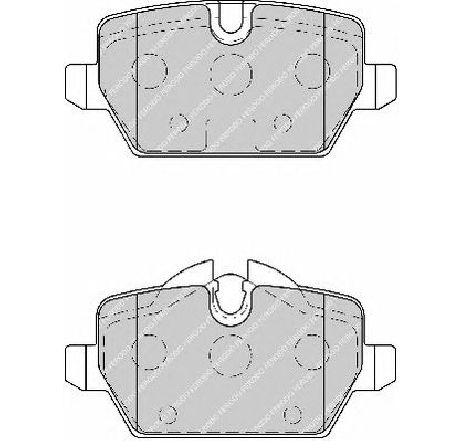 Set placute frana,frana disc FERODO FSL1806 Set placute frana,frana disc FERODO FSL1806
