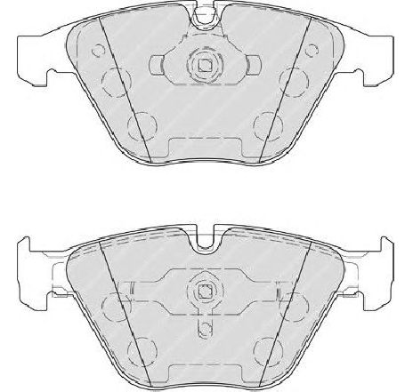Set placute frana,frana disc FERODO FSL4221 Set placute frana,frana disc FERODO FSL4221