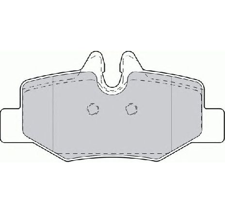 Set placute frana,frana disc FERODO FVR1494 Set placute frana,frana disc FERODO FVR1494