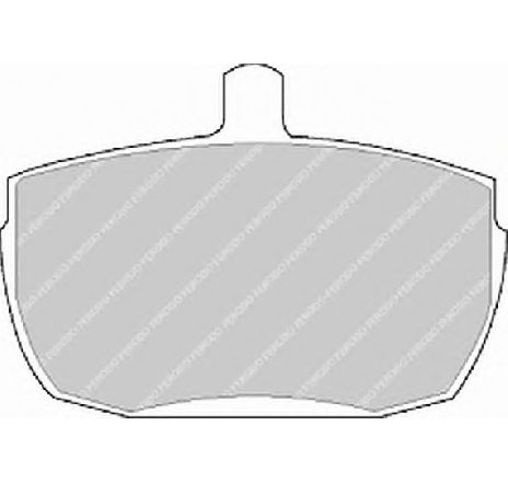 Set placute frana,frana disc FERODO FVR829 Set placute frana,frana disc FERODO FVR829