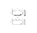 Set placute frana de performanta BREMBO 07.B314.10