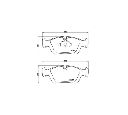 Set placute frana de performanta BREMBO 07.B314.31</br>Piesa auto pentru Frana de performanta