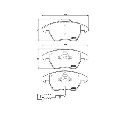 Set placute frana de performanta BREMBO 07.B314.52</br>Piesa auto pentru Frana de performanta