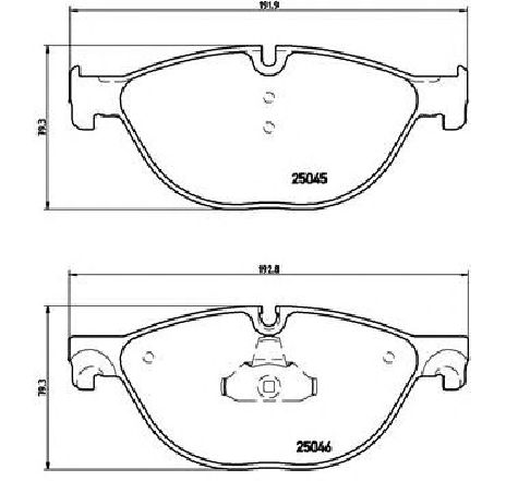 Set placute frana,frana disc BREMBO P 06 076</br>Piesa auto pentru Frana disc Set placute frana,frana disc BREMBO P 06 076</br>Piesa auto pentru Frana disc