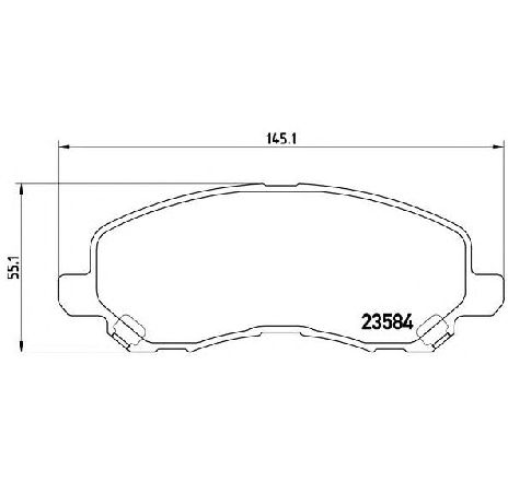 Set placute frana,frana disc BREMBO P 54 030</br>Piesa auto pentru Frana disc Set placute frana,frana disc BREMBO P 54 030</br>Piesa auto pentru Frana disc