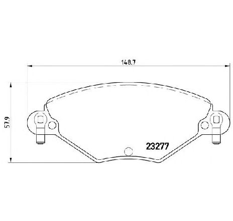 Set placute frana,frana disc BREMBO P 61 071</br>Piesa auto pentru Frana disc Set placute frana,frana disc BREMBO P 61 071</br>Piesa auto pentru Frana disc