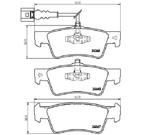 Set placute frana,frana disc BREMBO P 85 091</br>Piesa auto pentru Frana disc Set placute frana,frana disc BREMBO P 85 091</br>Piesa auto pentru Frana disc