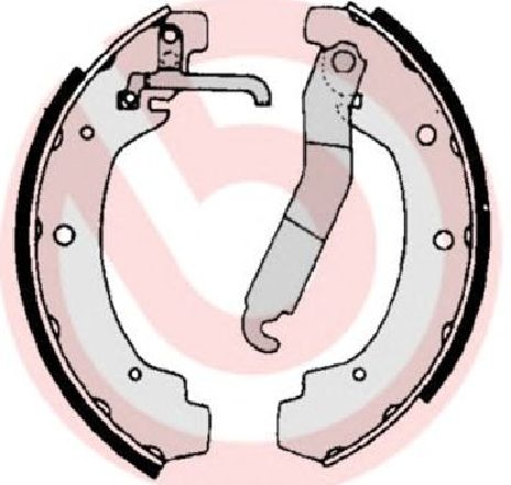 Set saboti frana BREMBO S 85 534</br>Piesa auto pentru Frana tambur Set saboti frana BREMBO S 85 534</br>Piesa auto pentru Frana tambur