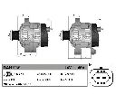 Generator / Alternator DENSO DAN1068</br>Piesa auto pentru Generator /Alternator / Elemente