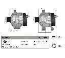 Generator / Alternator DENSO DAN574</br>Piesa auto pentru Generator /Alternator / Elemente