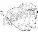 Ventilator, habitaclu DENSO DEA01012</br>Piesa auto pentru Incalzire