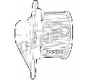 Ventilator, habitaclu DENSO DEA02001