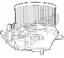 Ventilator, habitaclu DENSO DEA07004