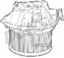 Ventilator, habitaclu DENSO DEA07011</br>Piesa auto pentru Incalzire