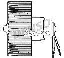 Ventilator, habitaclu DENSO DEA09201</br>Piesa auto pentru Incalzire