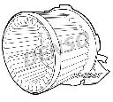 Ventilator, habitaclu DENSO DEA21001
