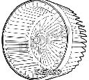 Ventilator, habitaclu DENSO DEA21005