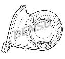 Ventilator, habitaclu DENSO DEA23003</br>Piesa auto pentru Incalzire