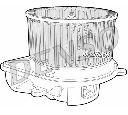 Ventilator, habitaclu DENSO DEA23017</br>Piesa auto pentru Incalzire