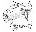 Ventilator, habitaclu DENSO DEA43002</br>Piesa auto pentru Incalzire