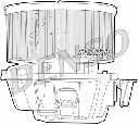Ventilator, habitaclu DENSO DEA46001