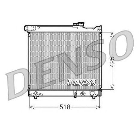 Radiator, racire motor DENSO DRM47012</br>Piesa auto pentru Radiator racire apa/ ulei Radiator, racire motor DENSO DRM47012</br>Piesa auto pentru Radiator racire apa/ ulei
