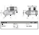 Starter DENSO DSN1208</br>Piesa auto pentru Sistem pornire