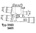 Termostat,lichid racire WAHLER 3163.88D