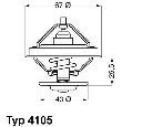 Termostat,lichid racire WAHLER 4105.83D