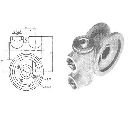 Termostat,racire ulei WAHLER 410692.71D</br>Piesa auto pentru Ungere