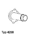 Termostat,lichid racire WAHLER 4280.80D</br>Piesa auto pentru Termostat/ Garnitura