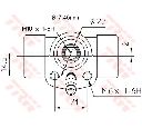 Cilindru receptor frana TRW BWC107