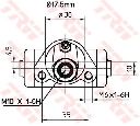 Cilindru receptor frana TRW BWC153</br>Piesa auto pentru Sistem de franare