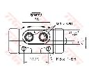 Cilindru receptor frana TRW BWD184
