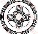 Tambur frana TRW DB4317