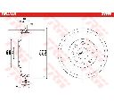Tambur frana TRW DB4345
