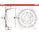 Tambur frana TRW DB4351