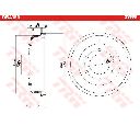 Tambur frana TRW DB4359