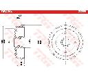 Tambur frana TRW DB4364