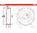Tambur frana TRW DB4365</br>Piesa auto pentru Frana tambur