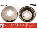 Tambur frana TRW DB4366