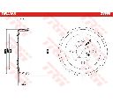 Tambur frana TRW DB4368