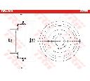 Tambur frana TRW DB4369