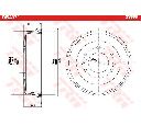 Tambur frana TRW DB4371