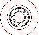 Disc frana TRW DF1714