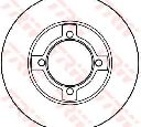 Disc frana TRW DF2570